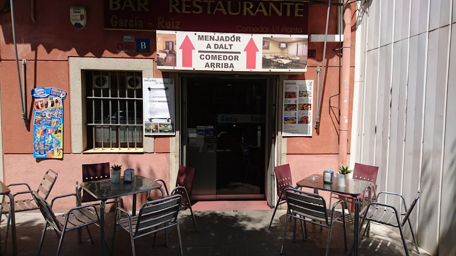 Bar restaurante Garcia Ruiz