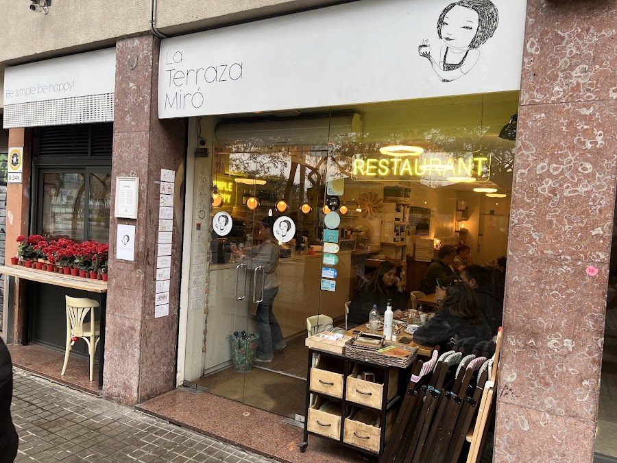 La terraza Miró